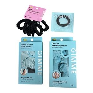 NEW GIMME Chill Curl Heatless Styling & Satin Bonnet - Medium Hair